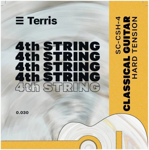 TERRIS SC-CSH-4 - Струна одиночная для классической гитары фото 1