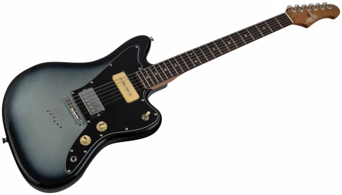 JET JJ-350 Baritone Moonburst - Электрогитара баритон фото 15