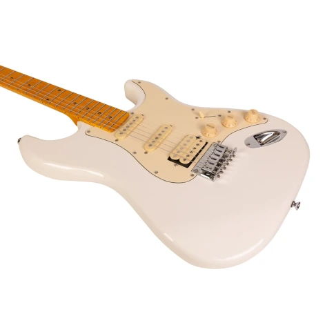 Электрогитара ROCKDALE Stars Classic HSS Maple Cream White фото 6