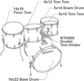 TAMA IP52KH6NB-BOB - Ударная установка акустическая фото 5