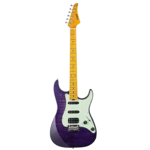 Электрогитара EART NK-C3 Trans Purple фото 1
