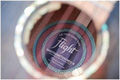 FLIGHT NIGHTHAWK TENOR EQ-A - Укулеле тенор фото 17