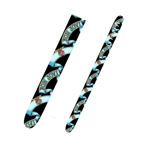 PERRI'S P25BNJ-1325 - кожаный ремень (2,5') для гитары (BON JOVI-2) фото 1