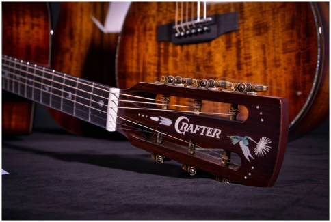 CRAFTER MIND D-2500e ALK DL - Гитара электроакустическая шестиструнная фото 8