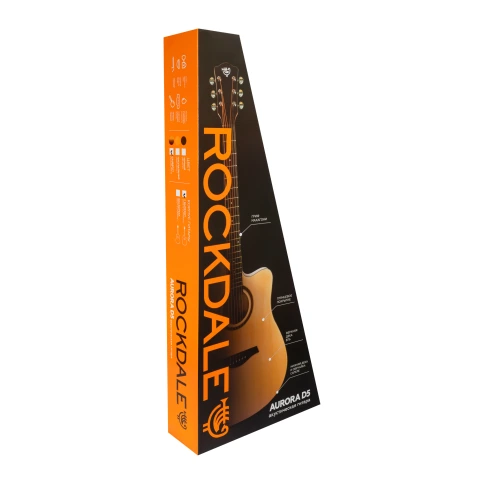 Акустическая гитара ROCKDALE Aurora D5 C SB Satin фото 10