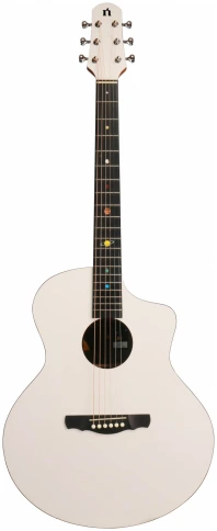 NEBULA Mercury JC 41 White - Гитара акустическая шестиструнная фото 1