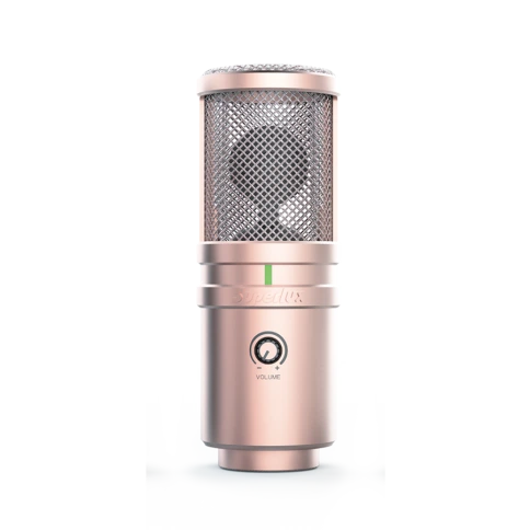 Superlux E205UMKII Rose Gold - Кардиоидный конденсаторный usb микрофон с большой диафрагмой фото 1