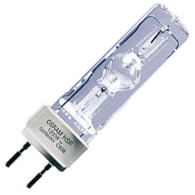 OSRAM HSR 1200/60 - лампа газоразрядная 1200 Вт, G22 , 1000 часов фото 1