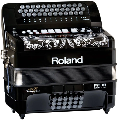 ROLAND FR-18D BK - Аккордеон фото 2