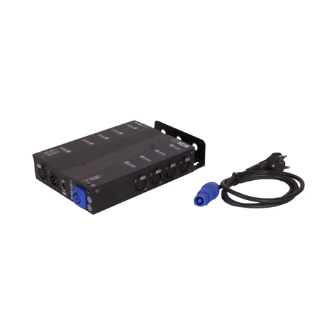 INVOLIGHT DMXS8S - сплиттер DMX сигнала, 8 отдельных выходов + 1 линк, переключатель на 120 Ом фото 4