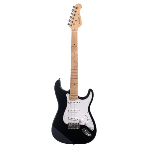 Электрогитара ROCKDALE Stars Plus SSS Maple Black фото 2