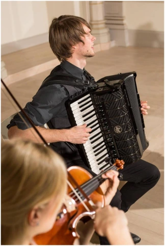 HOHNER MATTIA IV 120 BK gun black - Аккордеон 4/4 фото 12