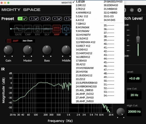 Комбоусилитель гитарный Nux Mighty-Space с аккумулятором фото 14