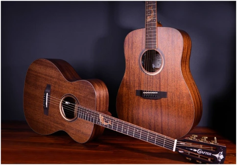 CRAFTER MIND W PREMIUM De - Гитара электроакустическая шестиструнная фото 8