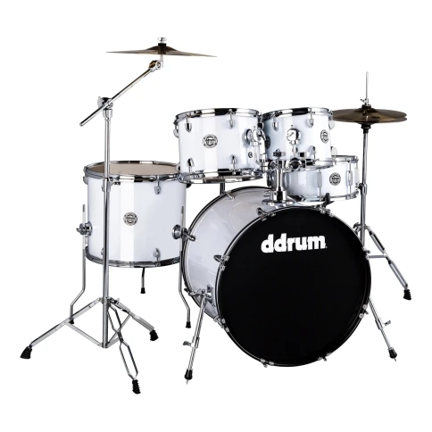 DDRUM D2 522 WHT - ударная установка , цвет White , 10'-12'-16'-22', 14х6.5' фото 1