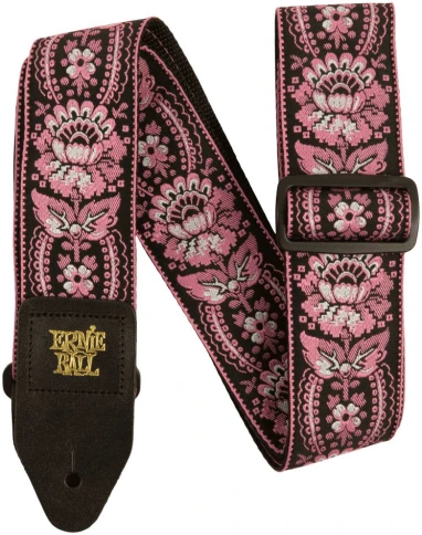 ERNIE BALL 5347 Jacquard Pink Orleans - Ремень для гитары фото 1