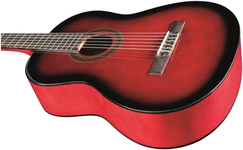 EKO CS-10 Red Burst - Гитара классическая 4/4 фото 4