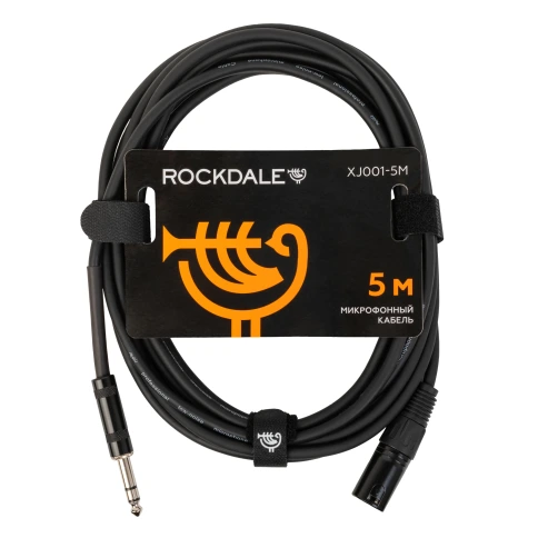 Микрофонный кабель ROCKDALE XJ001-5M (5м) фото 1