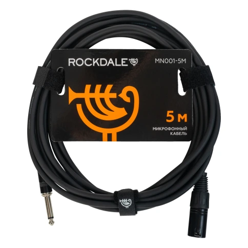 Микрофонный кабель ROCKDALE MN001-5M (5м) фото 1