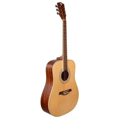 Акустическая гитара ROCKDALE Aurora D6 NAT Satin фото 2