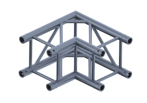 INVOLIGHT ISX29-C03 - угловой модуль для 2-х ферм, квадратный, 500х500 фото 1