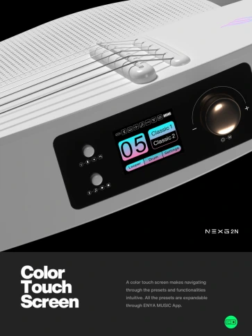 Трансакустическая гитара Enya NEXG 2N/WH фото 4