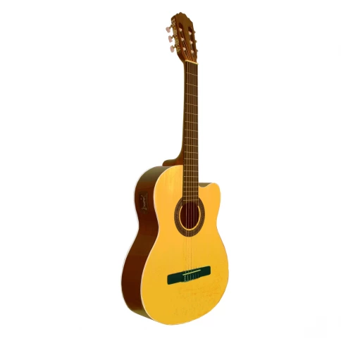 SAMICK CNG-2CE/N - классическая гитара 4/4 с подключением фото 2