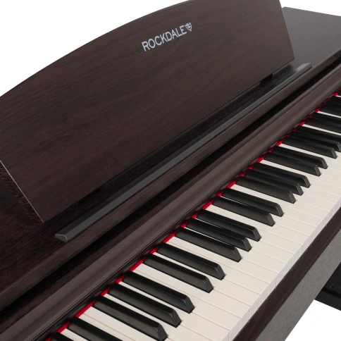 ROCKDALE Etude 128 Graded Rosewood цифровое фортепиано фото 11