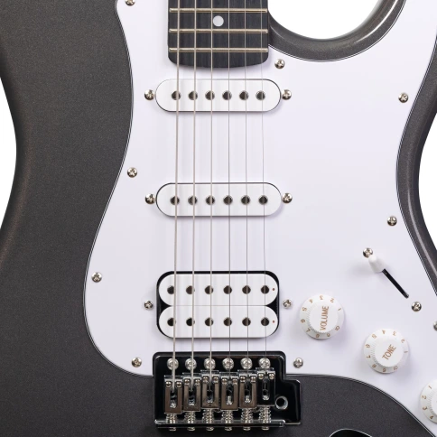 Электрогитара ROCKDALE Stars HSS Silver Metallic фото 6