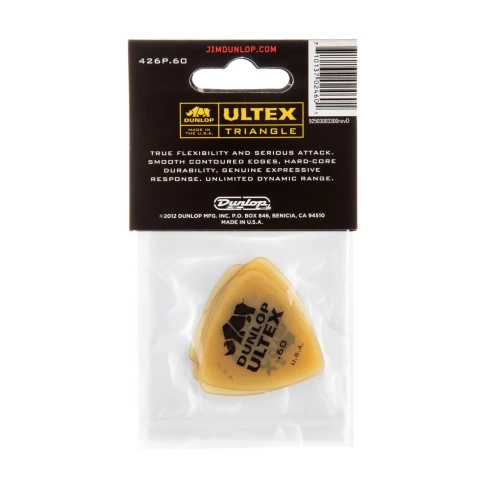 Медиатор Dunlop 426P.60 Ultex Triangle фото 3