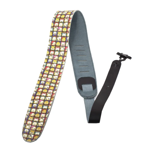 PERRI'S P25GF-1151 - кожаный ремень (2.5') для гитары (Гарфилд) фото 1