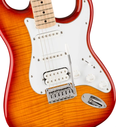Электрогитара FENDER SQUIER AFFINITY 2021 STRATOCASTER FMT HSS MN SIENNA SUNBURST фото 6