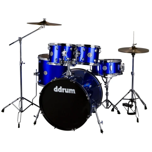 DDRUM D2 522 CB - ударная установка , цвет Cobalt Blue , 10'-12'-16'-22', 14х6.5' фото 2