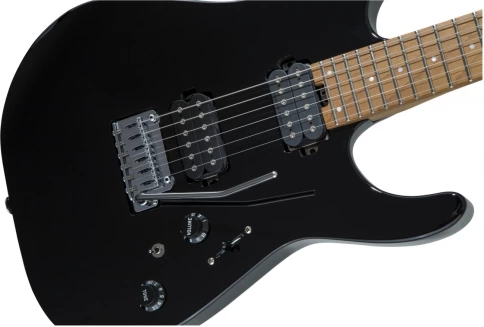 Электрогитара CHARVEL Pro-Mod DK24 HH 2PT Gloss Black фото 4