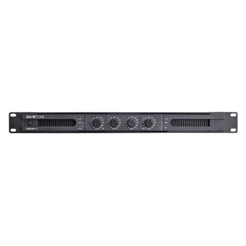 INVOTONE D500.4 - четырехканальный усилитель мощности, класса D, 600Вт/4 Ома,1200Вт/2 Ома фото 3