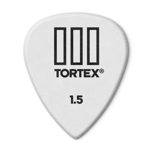 Медиатор Dunlop 462P1.5 Tortex III 1.5 фото 1
