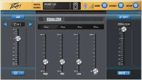 PEAVEY PVXp 12 Bluetooth активная акустика фото 6