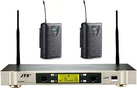 JTS US-902D/PT-920Bх2 Радиосистема двухканальная 2 UHF-передатчика поясных,... фото 1