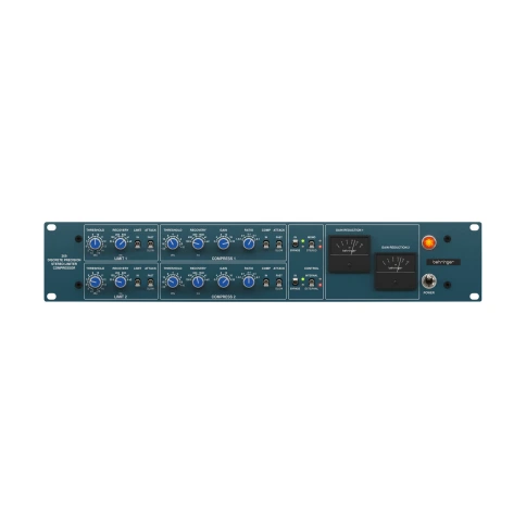 BEHRINGER 369 - 2-х канальный прецизионный стереокомпрессор /лимитер с трансформаторами Midas фото 2