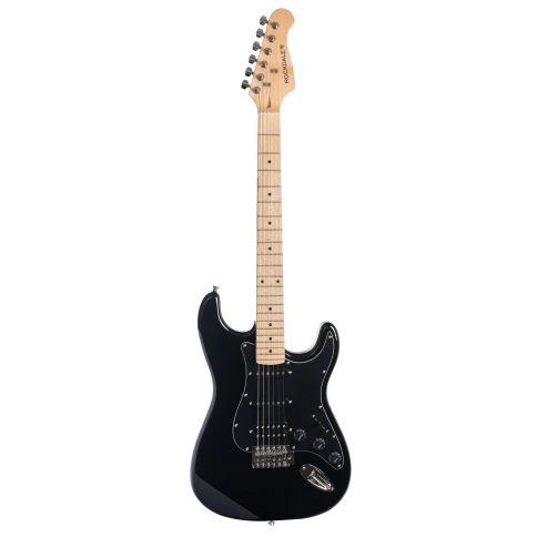 Электрогитара ROCKDALE Stars Plus HSS Maple Black фото 2