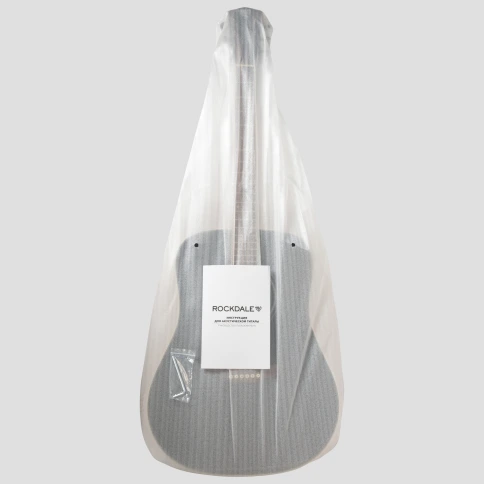 Акустическая гитара ROCKDALE Aurora D6 BK Satin фото 10