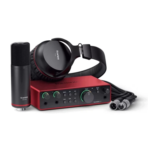 Комплект для звукозаписи Focusrite Scarlett Solo Studio 4th Gen фото 1