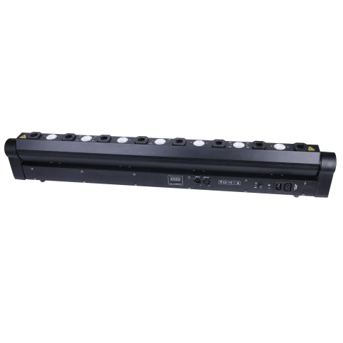 INVOLIGHT LEDBAR508R - светодиодная моторизованная панель, 7x 3Вт (амбер), красный лазер 8х 500мВт фото 1