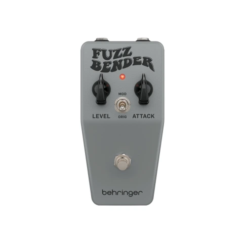 BEHRINGER FUZZ BENDER - педаль Fuzz в винтажном стиле 60-х с индивидуальным переключателем Bias Mod фото 2
