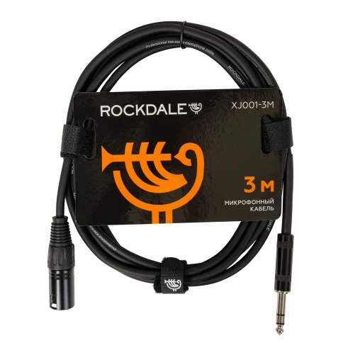 Микрофонный кабель ROCKDALE XJ001-3M (3м) фото 1