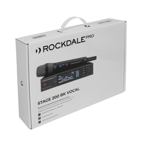 Радиосистема ROCKDALE PRO Stage 200 BK Vocal фото 18