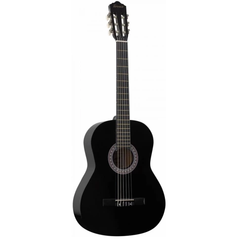 Классическая гитара TERRIS TC-395A BK 4/4, цвет черный, с анкером фото 2