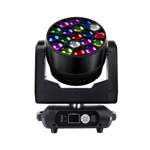 MH-4Y Вращающаяся голова Wash, Bee Eye, RGBW, LED 19х15Вт, LFocus фото 8