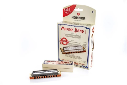 HOHNER Marine Band 125th Anniversary M202101X. Юбилейная губная гармоника.... фото 1