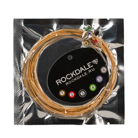 Струны для акустической гитары ROCKDALE PRO 12-53 Phosphor Bronze Heavy фото 7
